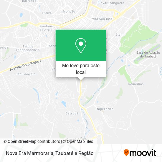 Nova Era Marmoraria mapa