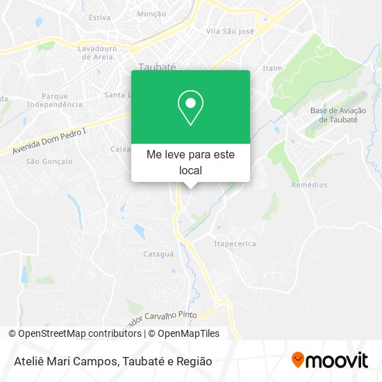 Ateliê Mari Campos mapa