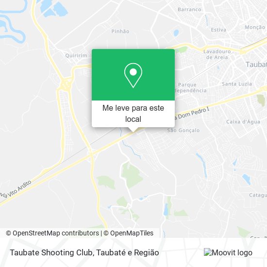 Taubate Shooting Club mapa