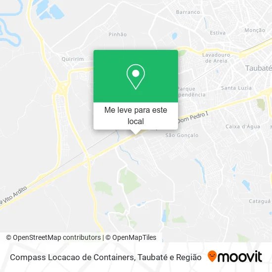 Compass Locacao de Containers mapa