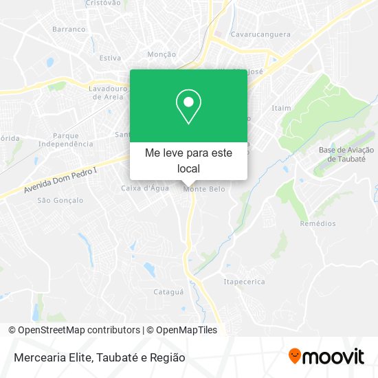 Mercearia Elite mapa