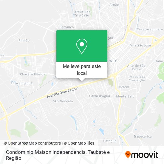 Condominio Maison Independencia mapa