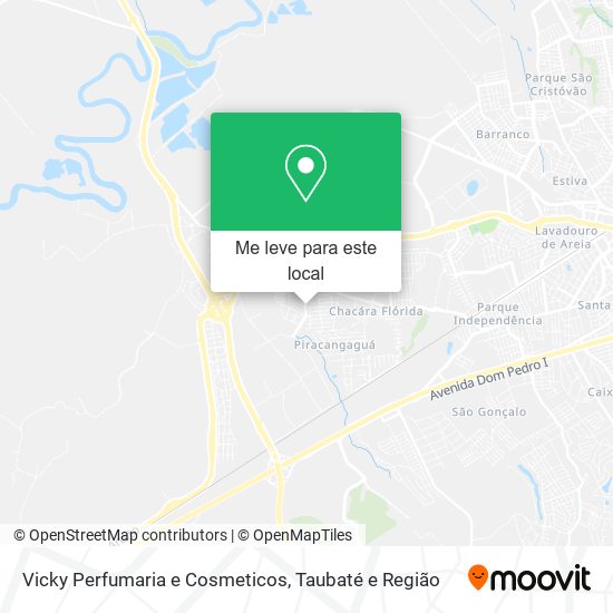 Vicky Perfumaria e Cosmeticos mapa