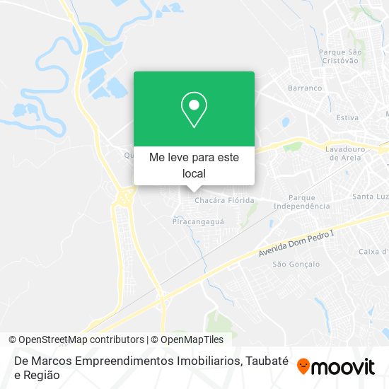 De Marcos Empreendimentos Imobiliarios mapa