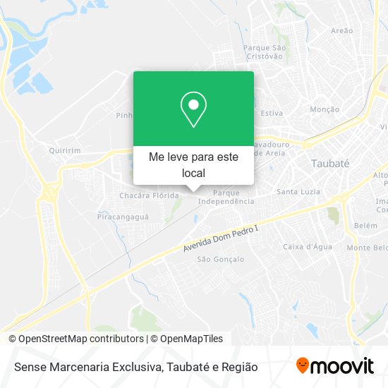 Sense Marcenaria Exclusiva mapa