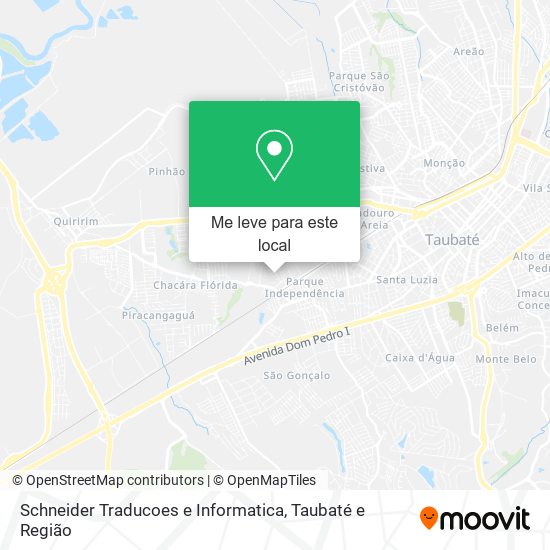 Schneider Traducoes e Informatica mapa