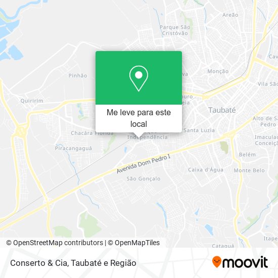 Conserto & Cia mapa