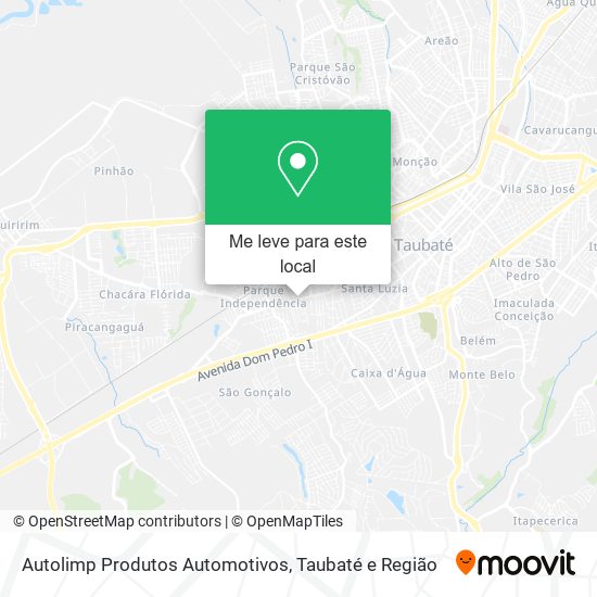 Autolimp Produtos Automotivos mapa