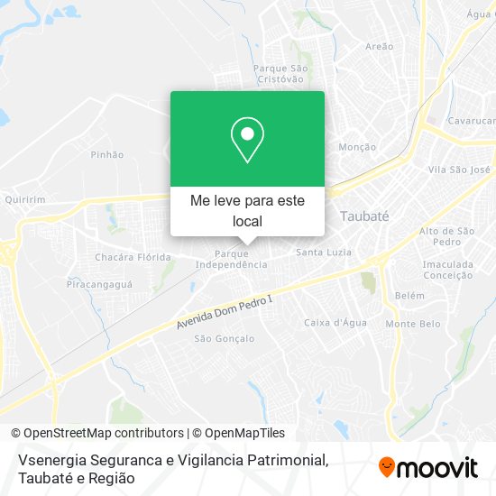 Vsenergia Seguranca e Vigilancia Patrimonial mapa