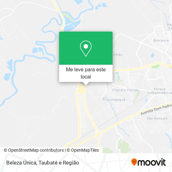 Beleza Única mapa