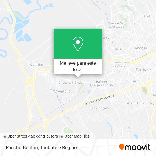 Rancho Bonfim mapa