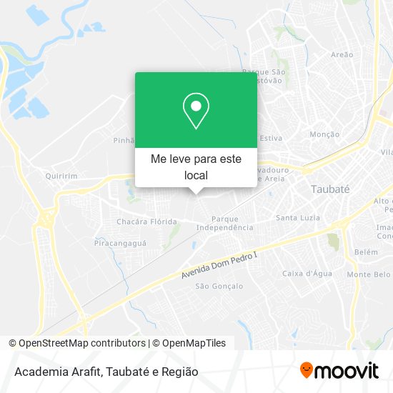 Academia Arafit mapa