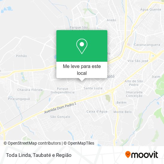 Toda Linda mapa
