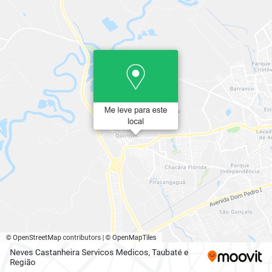 Neves Castanheira Servicos Medicos mapa