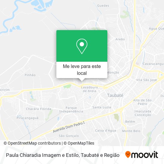 Paula Chiaradia Imagem e Estilo mapa