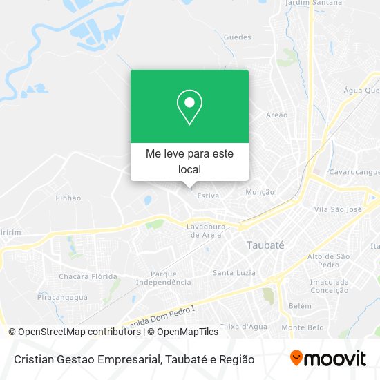 Cristian Gestao Empresarial mapa