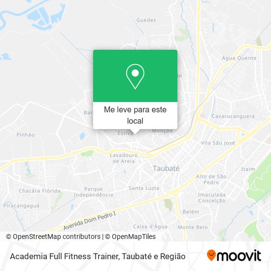 Academia Full Fitness Trainer mapa