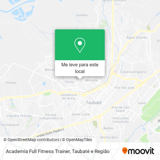 Academia Full Fitness Trainer mapa