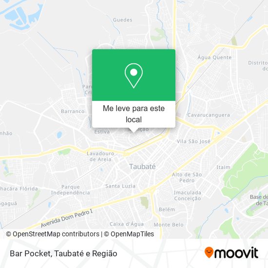 Bar Pocket mapa