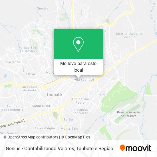 Genius - Contabilizando Valores mapa