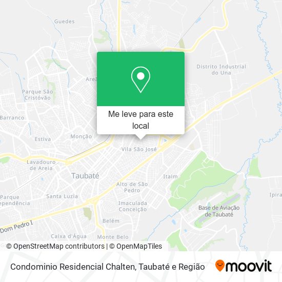 Condominio Residencial Chalten mapa