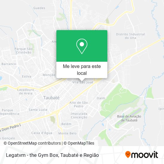 Legatvm - the Gym Box mapa