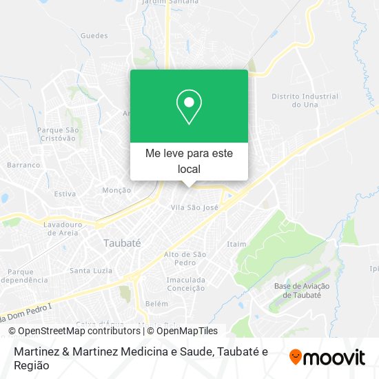 Martinez & Martinez Medicina e Saude mapa