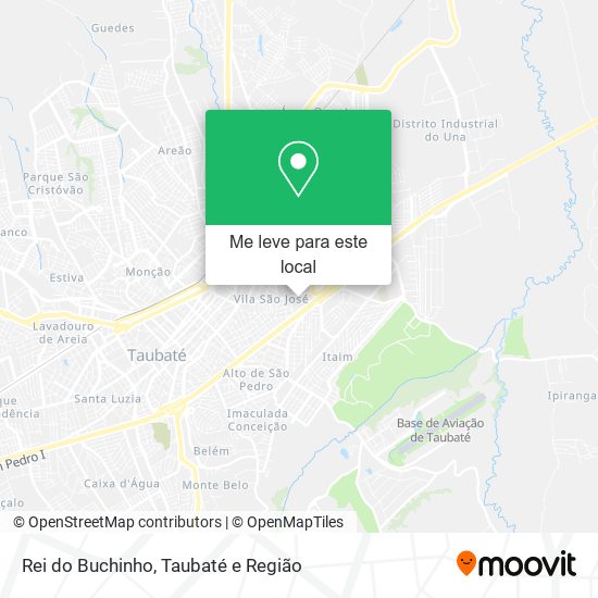 Rei do Buchinho mapa