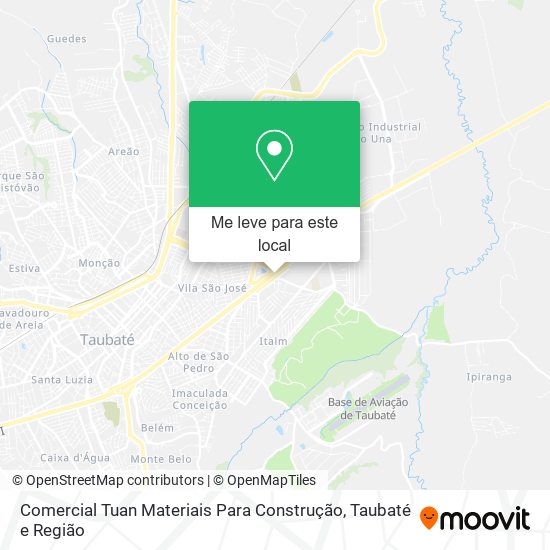 Comercial Tuan Materiais Para Construção mapa