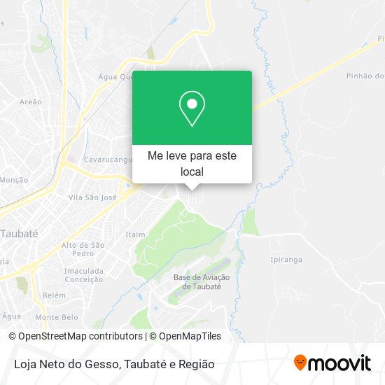 Loja Neto do Gesso mapa