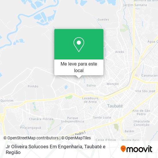 Jr Oliveira Solucoes Em Engenharia mapa