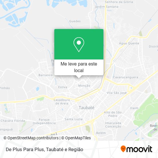De Plus Para Plus mapa