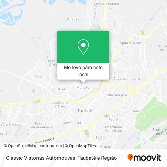 Classic Vistorias Automotivas mapa