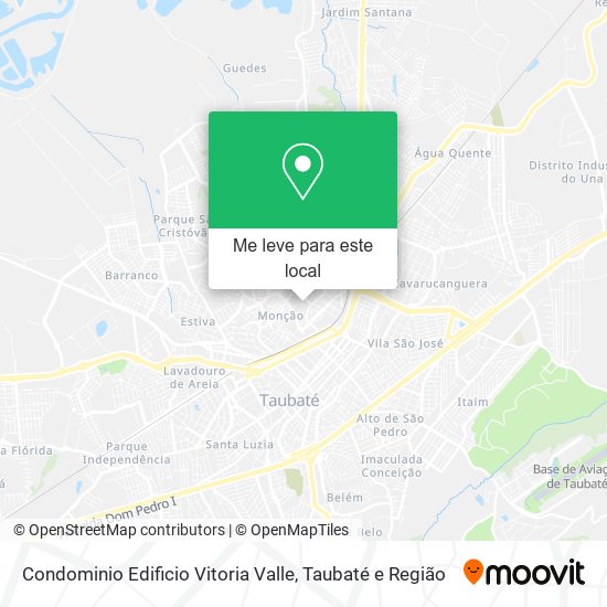 Condominio Edificio Vitoria Valle mapa