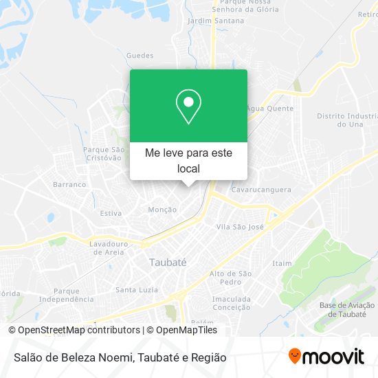 Salão de Beleza Noemi mapa