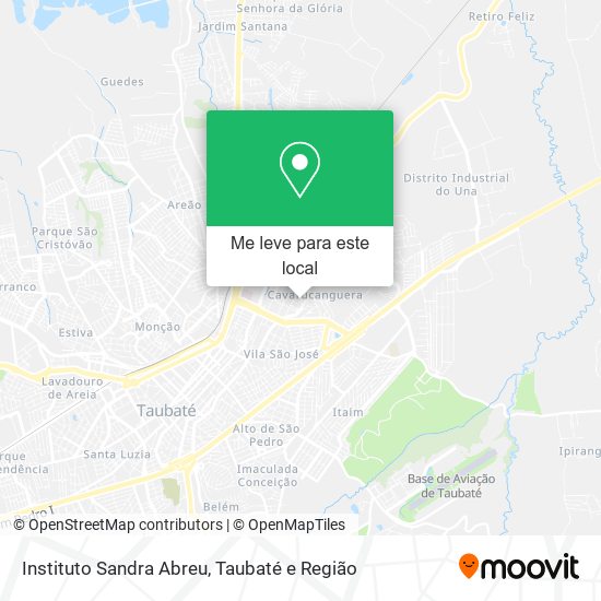 Instituto Sandra Abreu mapa