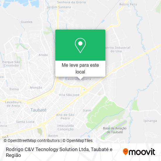Rodrigo C&V Tecnology Solution Ltda mapa