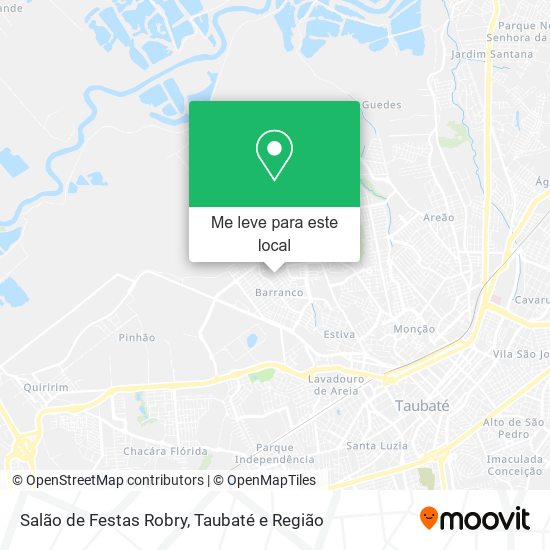 Salão de Festas Robry mapa