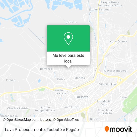 Lavs Processamento mapa