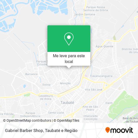 Gabriel Barber Shop mapa