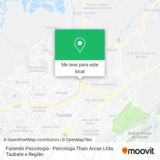 Fazendo Psicologia - Psicologa Thais Arcas Ltda mapa