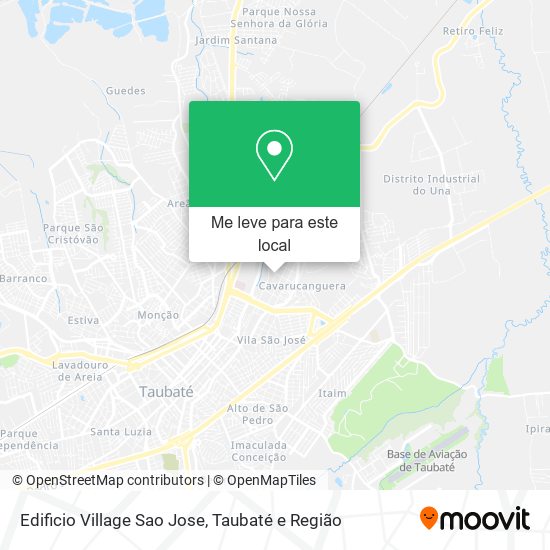 Edificio Village Sao Jose mapa