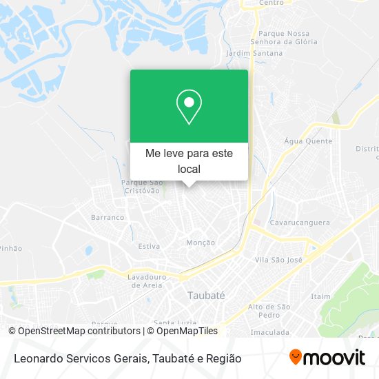 Leonardo Servicos Gerais mapa