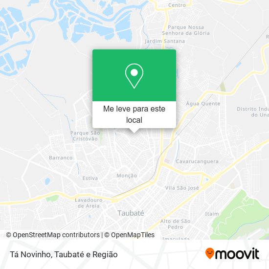 Tá Novinho mapa