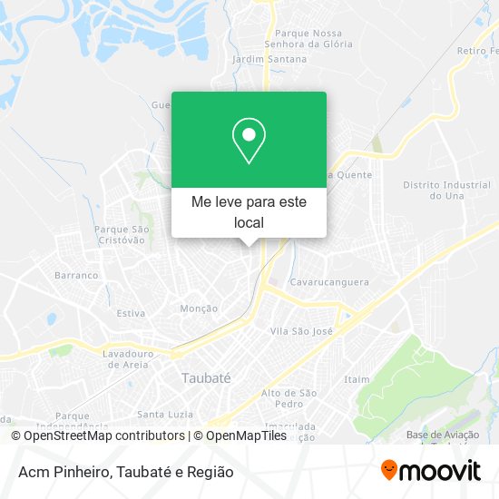 Acm Pinheiro mapa