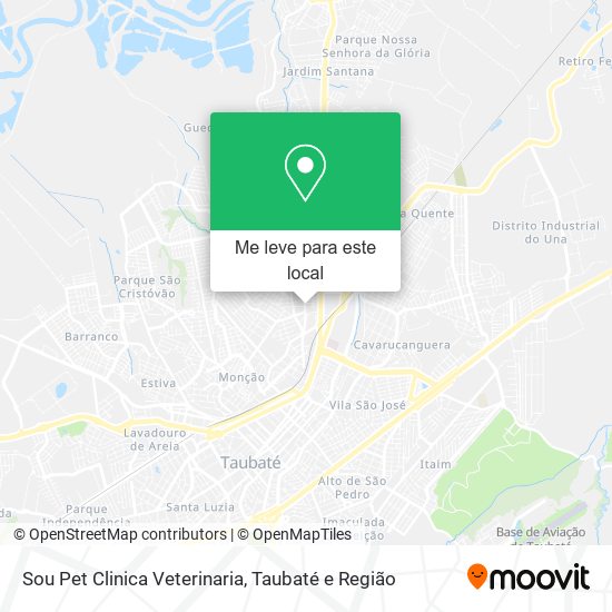 Sou Pet Clinica Veterinaria mapa