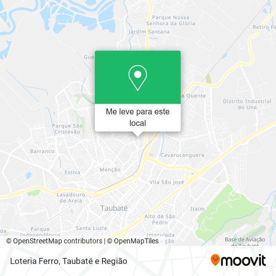 Loteria Ferro mapa