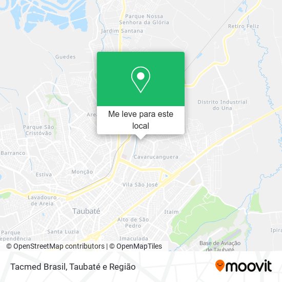 Tacmed Brasil mapa