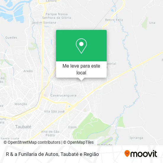 R & a Funilaria de Autos mapa