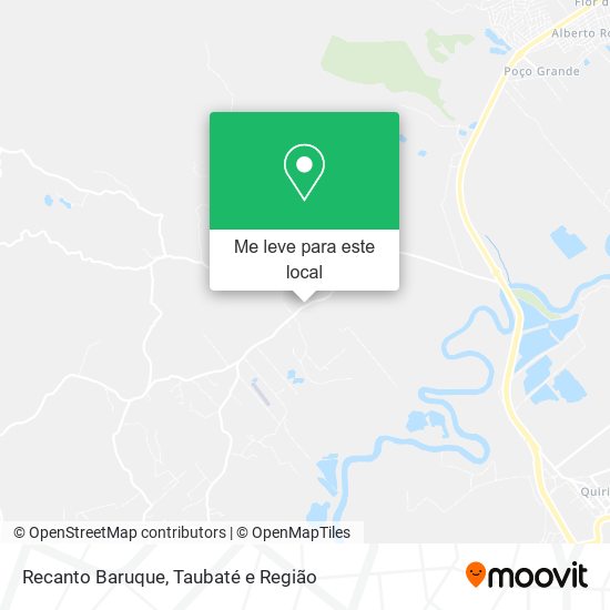 Recanto Baruque mapa